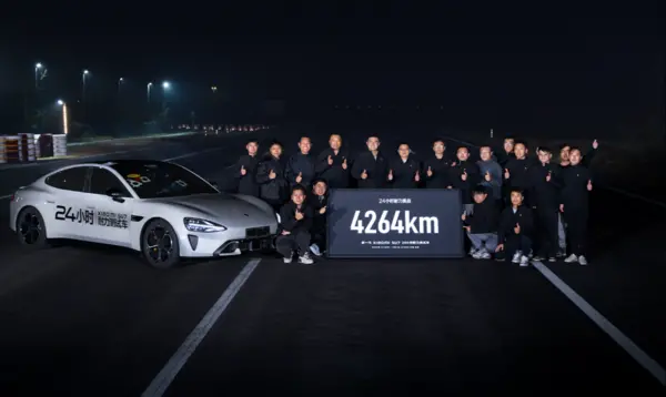 超YU7！新一代小米SU7 Max 24小時(shí)耐力挑戰(zhàn)達(dá)4264km